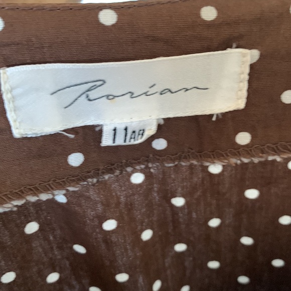 Vintage Cotton Polka Dot Dress - Picture 9 of 9